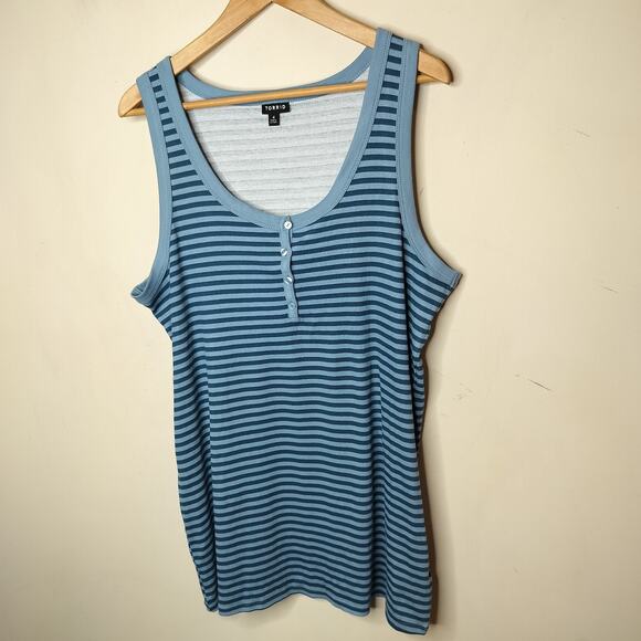 Torrid Striped Tank Top - Picture 3 of 8